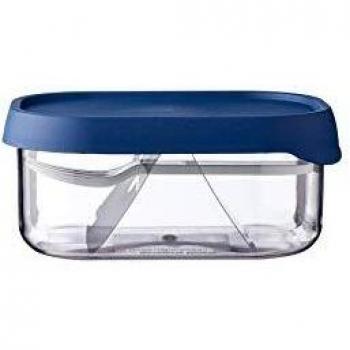 Rosti Mepal NL - 7241 MB, 101 - Caja Take A Break de plástico, para fruta, con tapa de color Azul marino