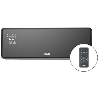 Calefactor Cerámico Split Programable Fácula 2000W Negro