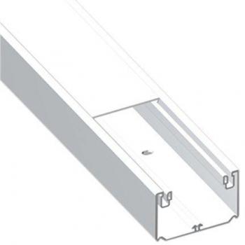 Unex 93021-2 U23X Canal de 1 Tapa, Blanco, 50mm Altura x 100mm Ancho, Paquete de 6