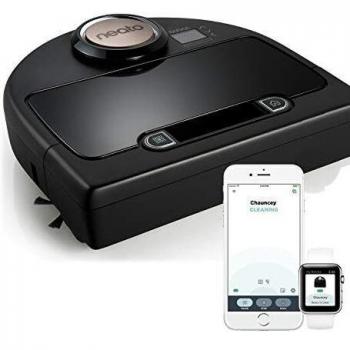 Neato Robotics Botvac DC02 Connected - Robot Aspirador con Función de Limpieza Eco y Turbo - Aspirador Robótico con Conexión WiFi y Aplicación Móvil