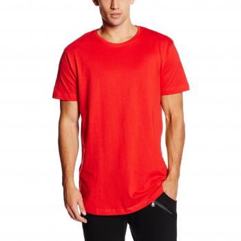 Men's Long Shaped T-Shirt - Urban Classic Fire Red
