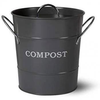 Garden Trading CPBC03 - Cubo para Compost, Color Gris