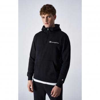Sudadera Champion Zip Legacy Negro Hombre, Textil Sudaderas, Marca Champion, Modelo 219095-Kk001, Color Negro