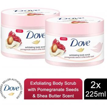 Dove Exfoliating Body Scrub with Pomegranate and Shea Butter