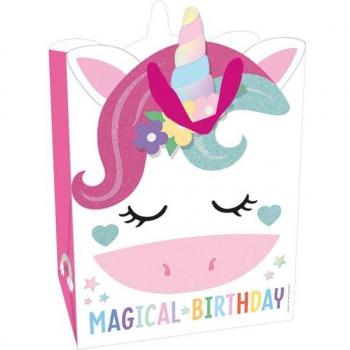 Bolsa de Regalo Grande Legami Unicornio 26.5 x 32.5 x 11.5 cm