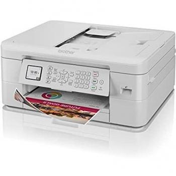 Brother MFCJ1010DW - Impresora multifunción de Tinta con fax, WiFi, WiFi Direct, conexión a Dispositivos móviles, ADF e impresión automática a Doble Cara