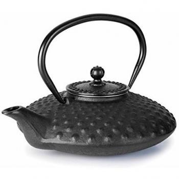 Lacor Tetera, Hierro Fundido, Negro, 0.7 l