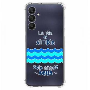 Funda de Silicona Antigolpes con Diseño de Agua para Samsung Galaxy A25 5G