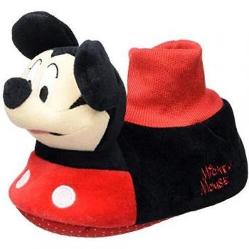 CERDÁ LIFE'S LITTLE MOMENTS 3D Mickey, Zapatillas de Estar por casa Niño, Negro