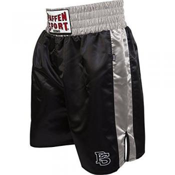 Paffen Sport Pro Boxeo corto, hombre, color negro/gris, tamaño XXL