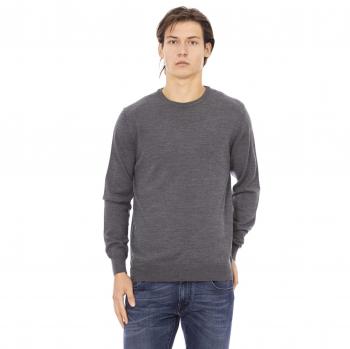 Baldinini Trend Gray Sweater - L