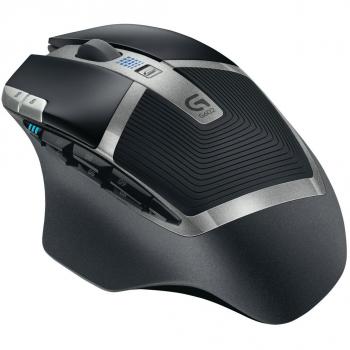 Logitech G602 Ratón Inalámbrico, 2,500 dpi, 11 Botones Programables, Batería de 250h, Memoría Integada, Compatible con PC/Mac, Negro