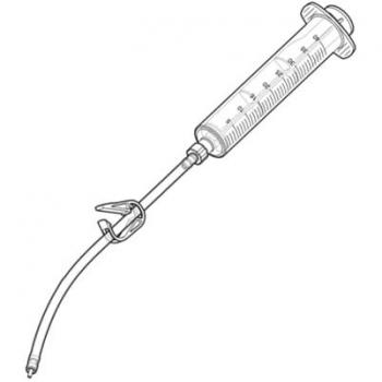 Jeringuilla de Purga Shimano TL-BR001 con Tubo Flexible para Frenos de Disco Hidráulicos