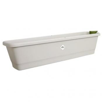 Maceta Elho Noa XL Gris 78 x 20 x 18 cm Plástico 100% Reciclado para Balcón
