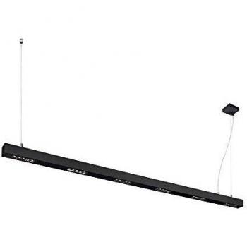 Luminaria Colgante LED Q-LINE PD 2m Negra 85W 3000K 4200lm