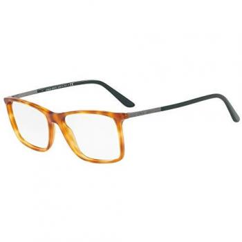 Giorgio Armani 0AR7146, Monturas de Gafas para Hombre, Honey Havana, 56