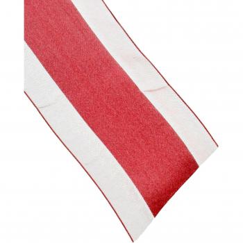 May Arts cinta SHEER con centro de satén 21/5,08 cm x 25 Yd. Rosa, Acrílico, multicolor