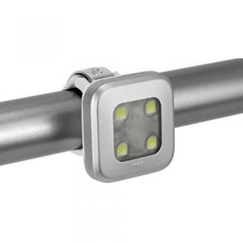 Knog 11372KN - Luz Delantera para Bicicleta, Color Plateado