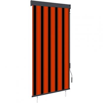 Rollo de Exterior 100x250 cm Naranja y Marrón