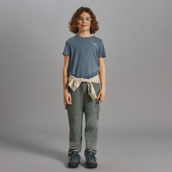 Mountain PRO - Camiseta de montaña para niño con tejido transpirable, secado rápido, diseño ligero y cómodo, ideal para actividades al aire libre