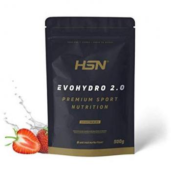Proteína Hidrolizada Sin Lactosa HSN Evohydro 2.0 500g Sabor Fresa
