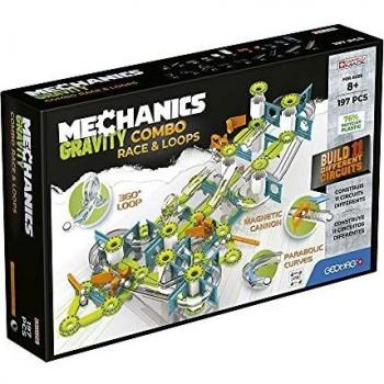 Mechanics Gravity - Combo Pista DE Carreras + Vueltas 197 Piezas