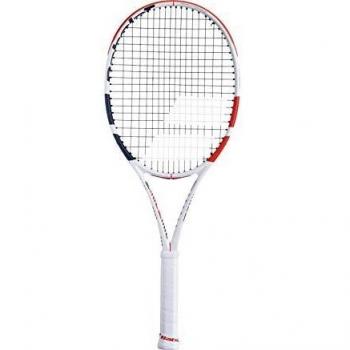 BABOLAT Pure Strike Team S NC Raqueta, Adultos Unisex, Blanc Rouge Noir