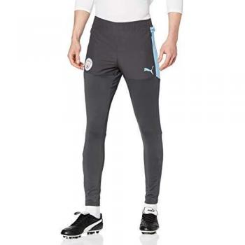PUMA MCFC Stadium Training Pants Chándal, Hombre, Asphalt-Team Light Blue, S