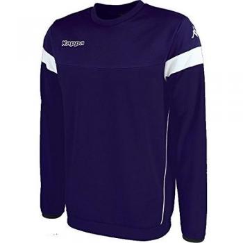 Kappa Lido Sweat Sudadera de Entrenamiento, Niños, Azul Marino/Blanco, 10Y