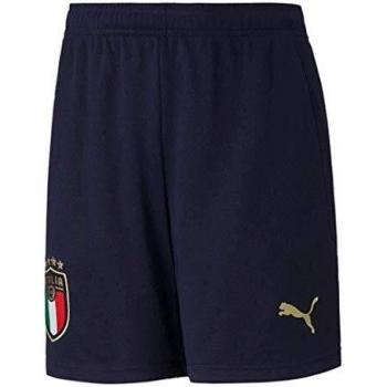 Puma FIGC Home & Away Shorts Replica Pantalon Corto, Hombre, Peacoat Team Gold, L
