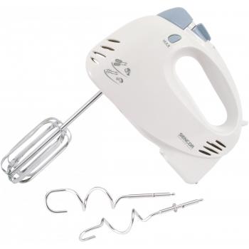 Batidora de Varillas Sencor SHM 5203-EUE3 - 400W, 5 Velocidades y Turbo Pulse, Color Blanco