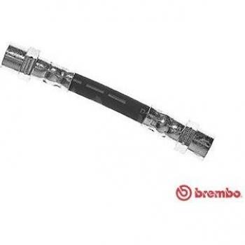 Latiguillo de freno BREMBO T 06 033 - Manguera de freno, alta resistencia a la presión, fabricado en material flexible y duradero, compatible con sistemas de frenos hidráulicos, diseño optimizado para