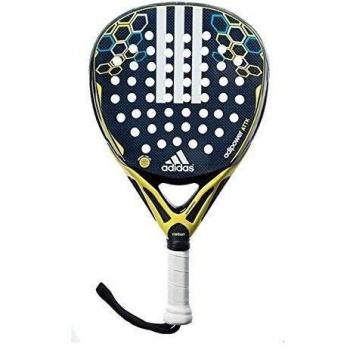 adidas Adipower Attk - Pala de pádel unisex, color gris oscuro, talla única