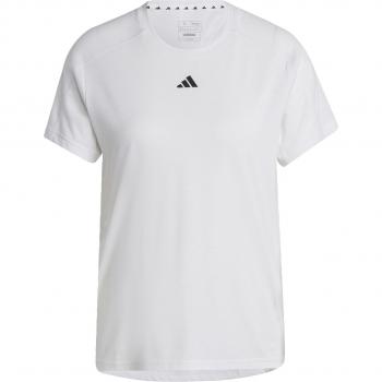 Camiseta de Manga Corta para Mujer Adidas Training Essentials Crew HR7796 Color Blanco