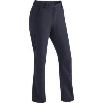 Maier Sports Helga Women's Outdoor Pants - Warm, Durable Hiking Trousers, Regular Fit, Long Sizes, Dark Blue