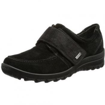 Caprice Melissa-1 9-9-24653-21 346 - Mocasines de cuero mujer, color negro, talla 37