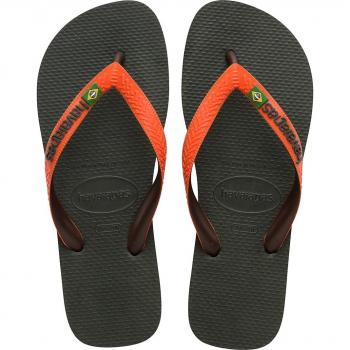 Chanclas de baño unisex Havaianas Brasil Mix verde oliva