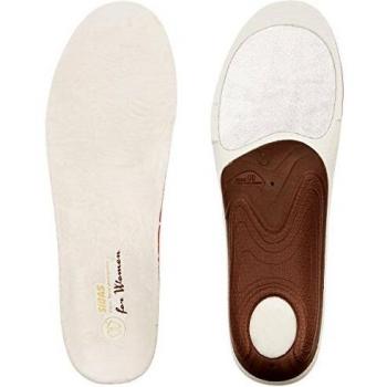 Plantillas Sidas 3D Winter Comfort para Mujer - Color Blanco y Marrón, Talla L