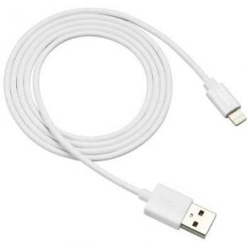 Canyon CNS-MFIC2 Cable Lightning a USB-A 2.0 Certificado MFi 1m Blanco