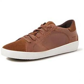 Zapatillas Deportivas para Hombre Geox U156HA Warley Multicolor Marrón/Browncotto EU 40