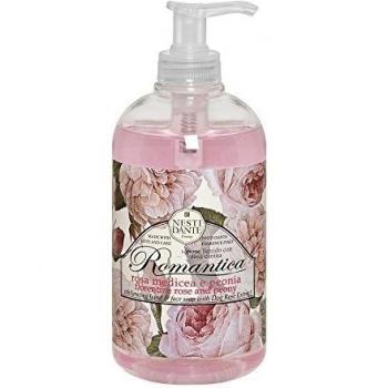 NESTI DANTE Romantica Jabón Líquido, Rosa y Peonía - 500 ml