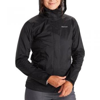 Marmot Women's PreCip Eco Waterproof Jacket - Black, Extra Small to Large