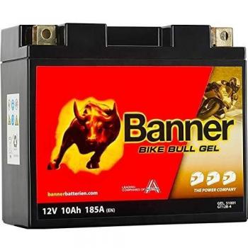 Batería Banner Bike Bull GEL 12V 10Ah GT12B-4