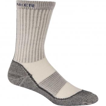 Icebreaker Hike Basic Light Crew - Calcetines para mujer, color plateado, talla S
