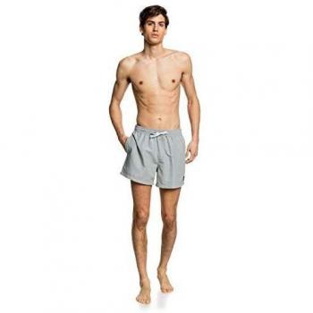Quiksilver Everyday 15 Swim SRT Pantalones Cortos De Natación, Hombre, Gris