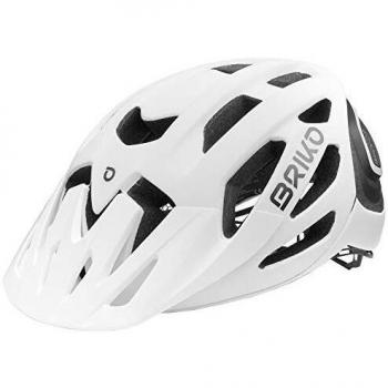Briko Sismic Casco, Adultos Unisex, White, Medium