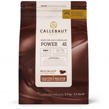 Callebaut 2,5kg Leche 41% Poder Easimelt chocolate chips