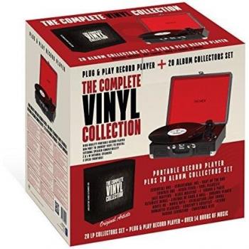 The Complete Vinyl Collection Reproductor de Discos portátil Negro