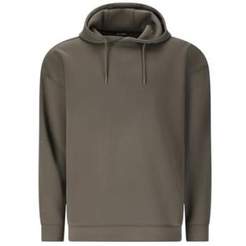 Sudadera con capucha Virtus Nasas para hombre marrón, suave, elástica y elegante - Talla M