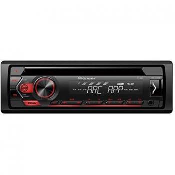 Pioneer Autorradio DEH-S120UB Iluminación Rojo, USB, AUX IN, RDS